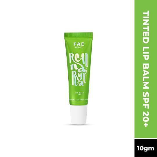 FAE BEAUTY Tinted Lip Balm - Real Nariyal with SPF 20+ (10g)
