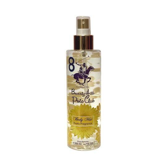 BEVERLY HILLS POLO CLUB No.8 Exotic Fragrance Premium Body Mist (200ml)