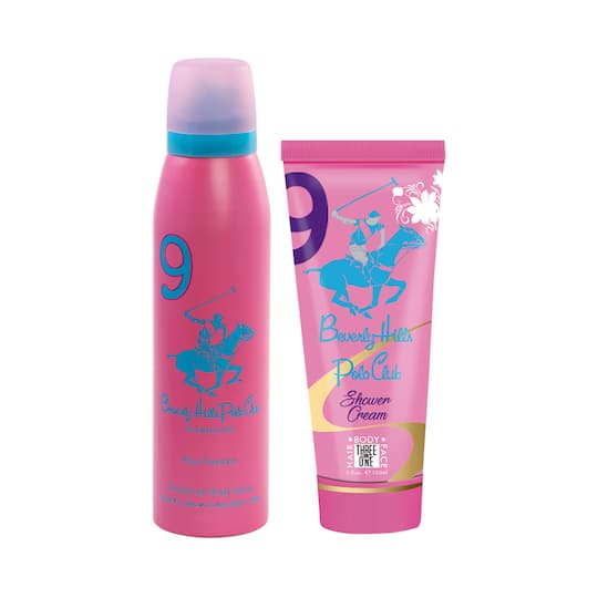 BEVERLY HILLS POLO CLUB No.9 Body Mist & Shower Cream Gift Set (2Pcs)