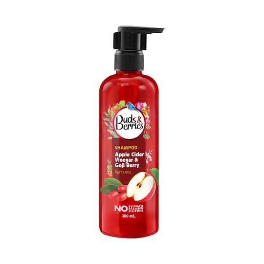 Buds & Berries Apple Cider Vinegar And Goji Berry Shampoo (300ml)