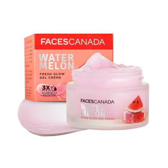 Faces Canada Watermelon Fresh Glow Gel Creme (50g)