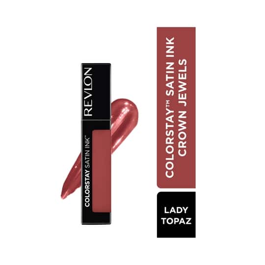 Revlon Color Stay Satin Ink Crown Jewels Liquid Lipstick - Lady Topaz (5ml)