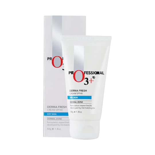 O3+ Derma Fresh Sunscreen Cream SPF 40 (50g)