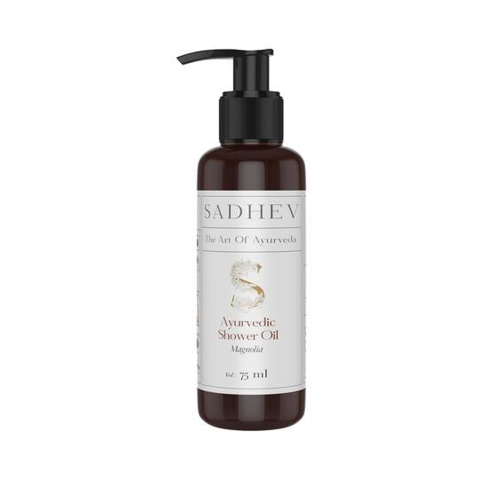 Sadhev Ayurvedic Magnolia Shower Oil (75ml)
