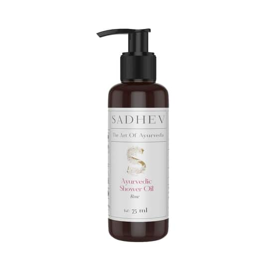 Sadhev Ayurvedic Rose Shower Oil (75ml)