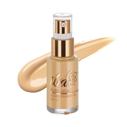 Iba Pure Skin Liquid Foundation SPF 15 - 05 Sun Beige (30 ml)