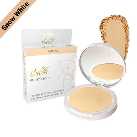 Iba Perfect Look Long-Wear Mattifying Compact SPF 15 - 00 Snow White (9g)