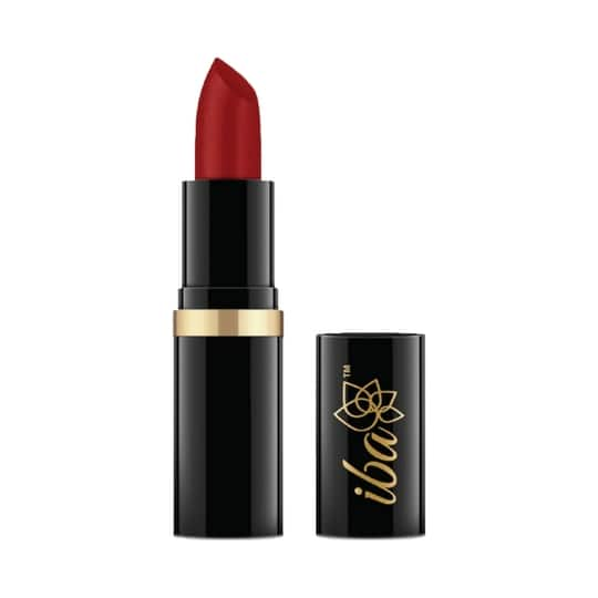 Iba Pure Lips Moisture Rich Lipstick - A66 Red Glam (4g)