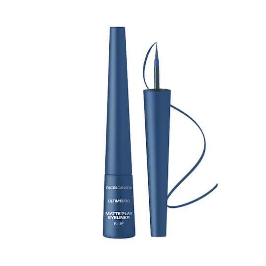 Faces Canada Ultime Pro Matte Play Eyeliner 24HR Long Stay Matte - Sapphire (Blue) (2.5 ml)