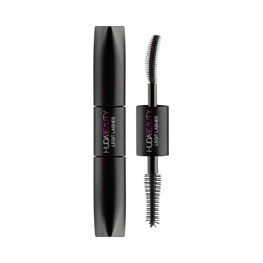 Huda Beauty Legit Lashes Double-Ended Volumizing and Lengthening Mascara Mini - Very Vanta (7ml)