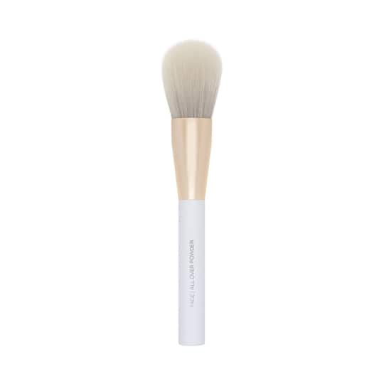 Huda Beauty Glowish Luminous Pressed Powder Brush - White, Gold