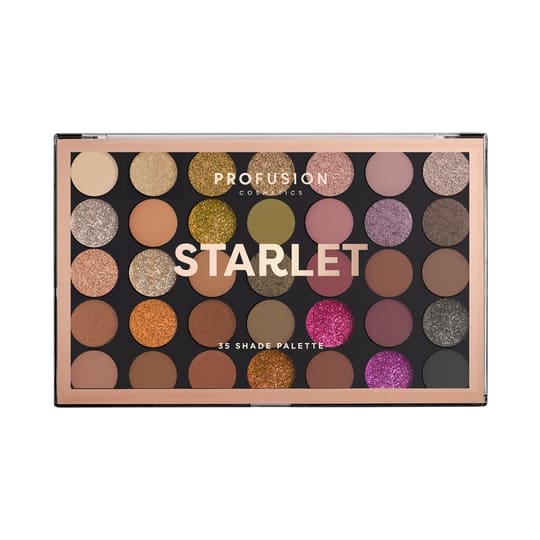 Profusion Cosmetics 35 Shade Eye Shadow Pallete - Starlet (36g)