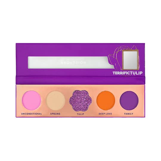 Profusion Cosmetics Blooming Hues 5 Shade Eye Shadow Pallete - Terrific Tulip (4.55 g)