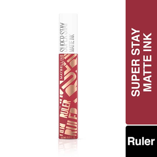 Maybelline New York Superstay Matte Ink Liquid Lipstick - Ruler (5ml)