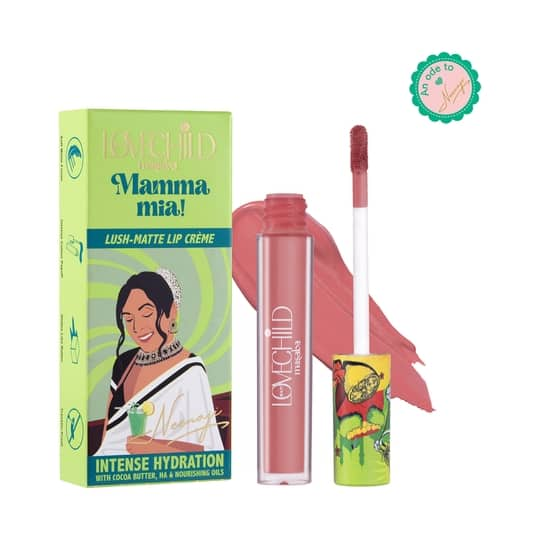 LoveChild Masaba Super Hydrating & Buttery Lip Creme - Meetha Jaljeera (3ml)