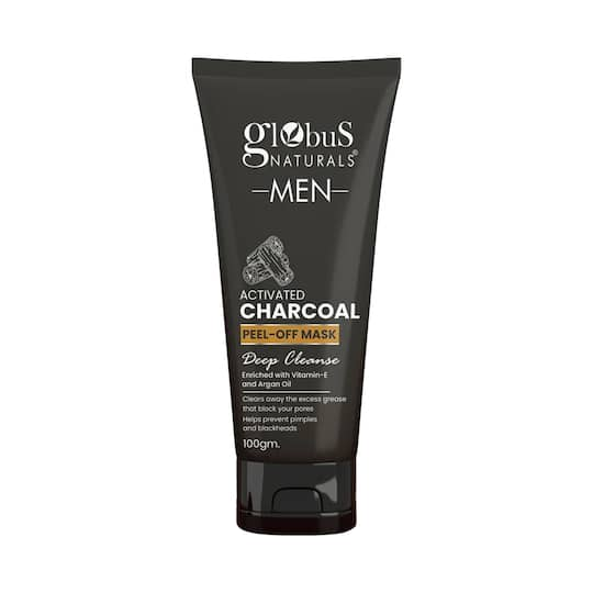 Globus Naturals Anti Pollution & Anti Acne Charcoal Peel Off Mask (100g)