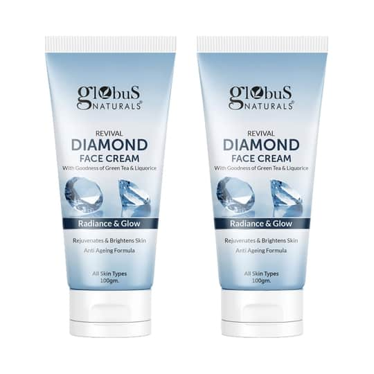 Globus Naturals Revival Diamond Face Cream (2 Pcs)