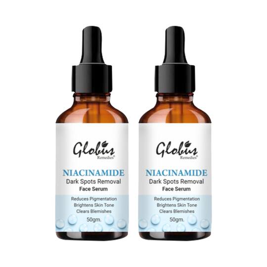 Globus Remedies Niacinamide Anti-Pigmentation Face Serum (2 Pcs)