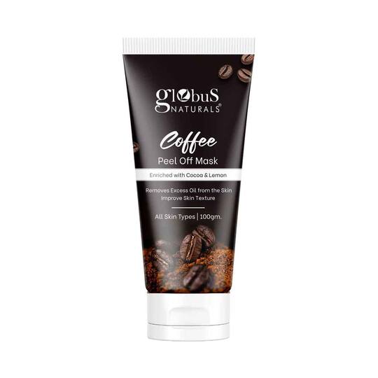 Globus Naturals Coffee Peel Off Mask For Skin Brightening (100g)