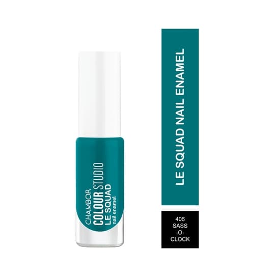 Chambor Color Studio Le Squad Nail Enamel - N 406 Sass-o-Clock (6ml)