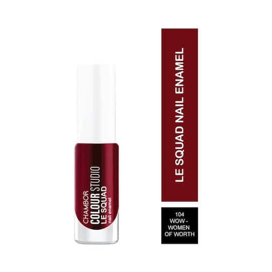 Chambor Color Studio Le Squad Nail Enamel - N 104 WOW (Women of Worth (6ml)