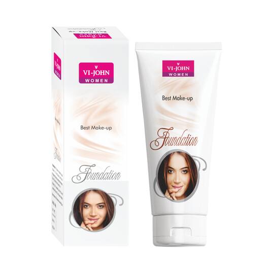 VI-JOHN Women Makeup Foundation Tube - Natural (60g)