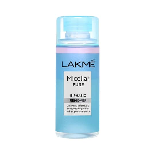 Lakme biphasic Remover for Makeup Removal - Clear (100ml)