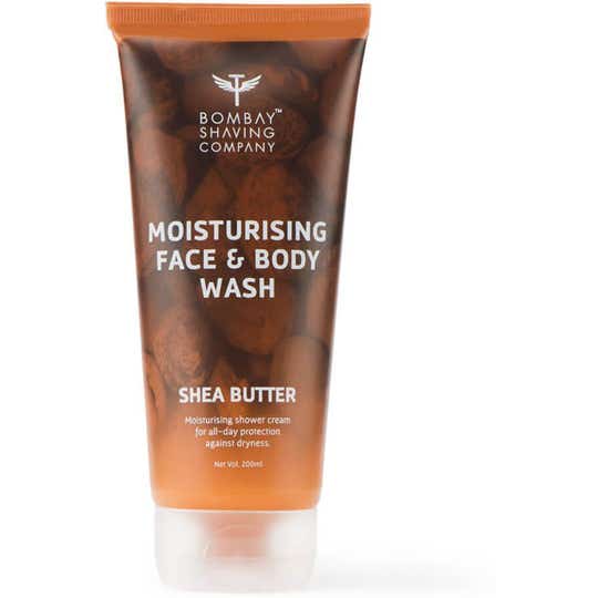 Bombay Shaving Company Shea Butter Moisturising Face & Body Wash (200 ml)
