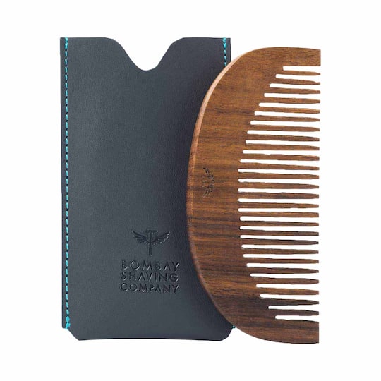 Bombay Shaving Company Pocket Size Beard Comb Brown