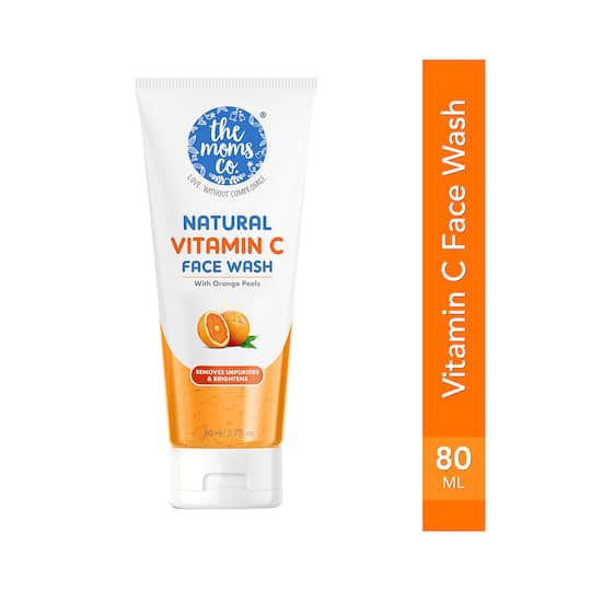 the moms co. Natural Vitamin C Face Wash (80ml)