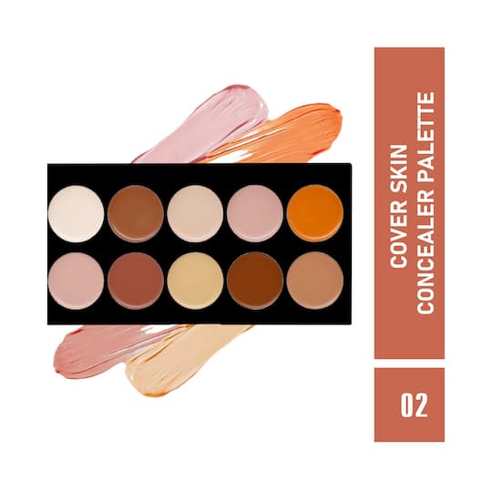 Matt Look Cover Skin Concealer Palette - 02 Shade (18g)