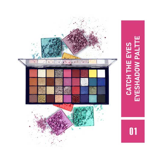 Matt Look 36 Color Catch The Eyes Eyeshadow Palette - 01 Shade (20.5 g)