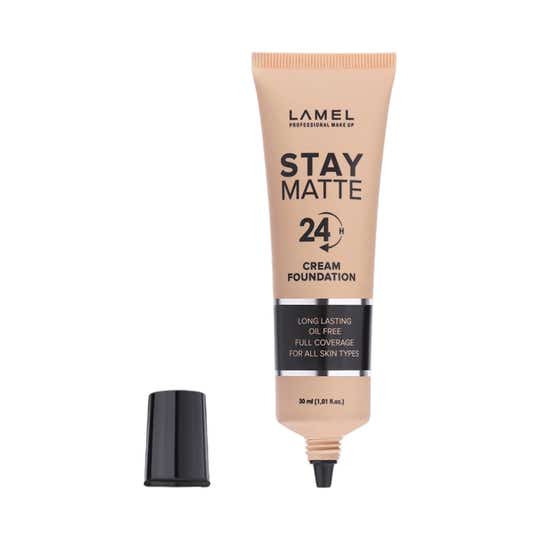Lamel Foundation Stay Matte 24HR Cream Foundation - N 403 Ivory (30 ml)