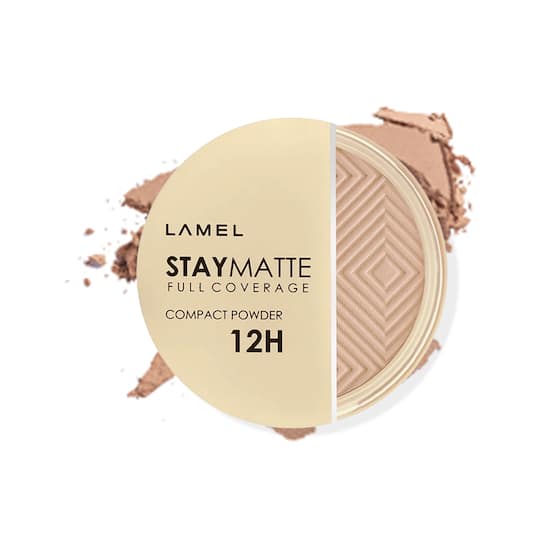 Lamel Stay Matte Compact Powder - N 404 Beige (12g)