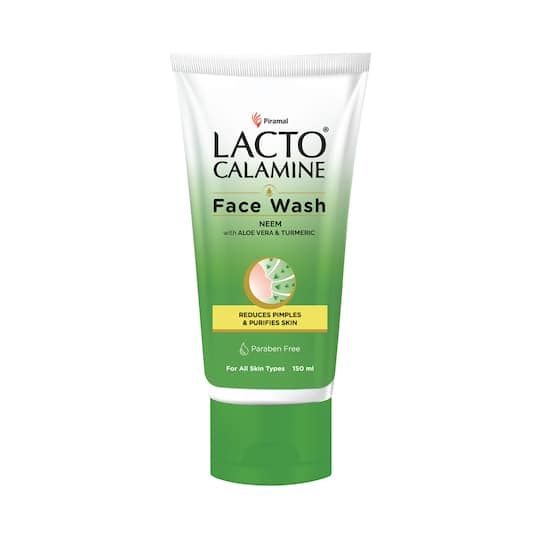 Lacto Calamine Neem With Aloe Vera & Turmeric Facewash (150ml)