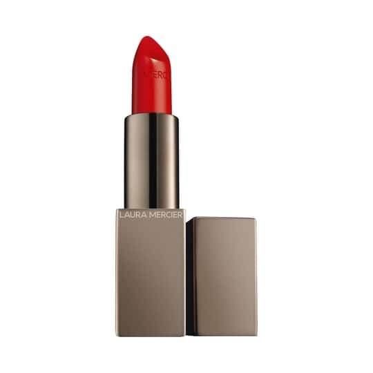 Laura Mercier Rouge Essentiel Silky Creme Lipstick - 380 Coral Vif (3.5g)