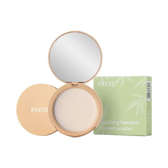 Paese Cosmetics Mattifying Bamboo Pressed Powder - Transparent (7g)