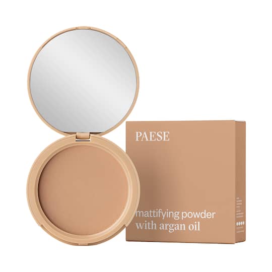 Paese Cosmetics Mattifying Argan Pressed Powder - 03 Beige (8g)
