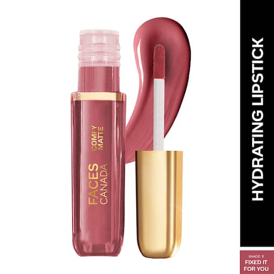 Faces Canada Comfy Matte Liquid Lipstick, 10HR Stay, No Dryness - Fixed It For You 11 (3 ml)