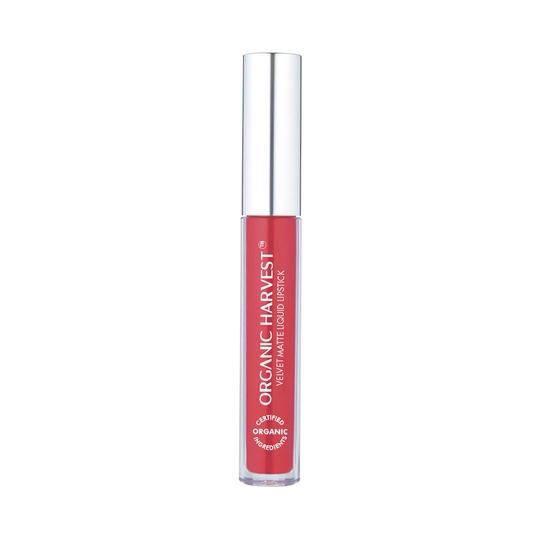Organic Harvest Velvet Matte Liquid Lipstick - Deep Berry Rose (2.6ml)