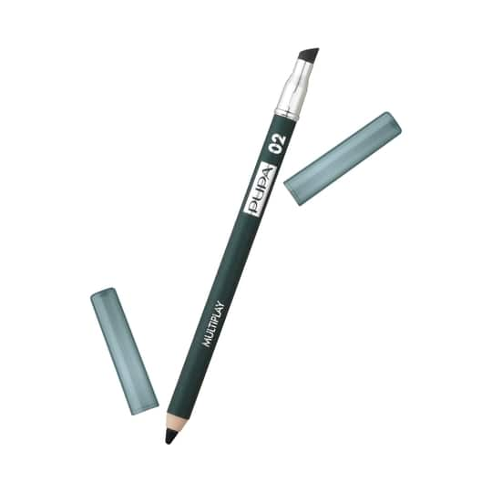 Pupa Milano Multiplay Triple Purpose Eye Pencil - 02 Electric Green (1.2g)