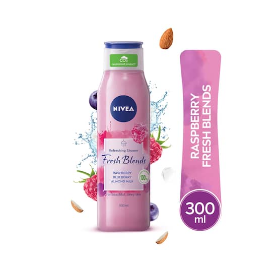 Nivea Raspberry Fresh Blends Refreshing Shower Gel (300ml)