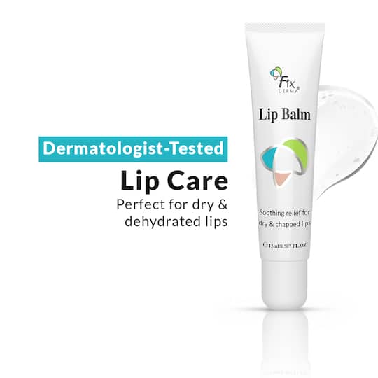 Fixderma Lip Balm with Vitamin C and Vitamin E, Lip Balm for Dark Lip Lip Balm for Unisex (15ml)