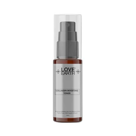 Love Earth Collagen Boosting Toner With Aloe Vera Extracts & Glycerin For Scar Reduction (100ml)