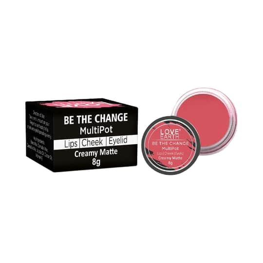 Love Earth Multipot Lips Cheek & Eyelids Tint - Be The Change (8g)