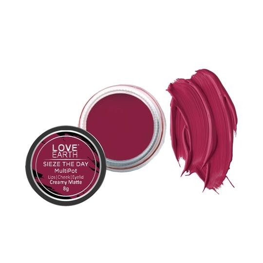 Love Earth Multipot Lips Cheek & Eyelids Tint - Seize The Day (8g)