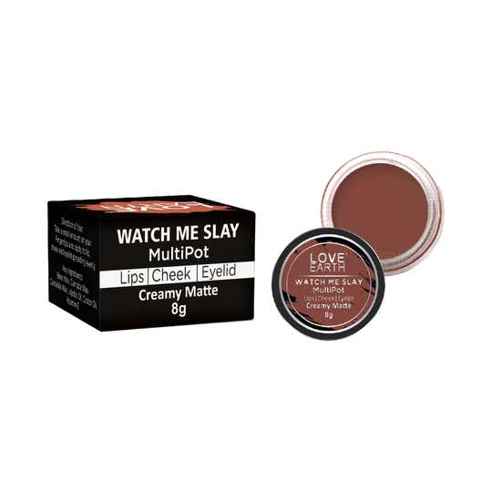 Love Earth Multipot Lips Cheek & Eyelids Tint - Watch Me Slay (8g)
