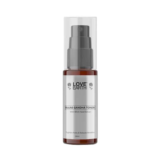Love Earth Rajnigandha Toner Face Mist With Tuberose Oil & Mulberry Extract (100ml)