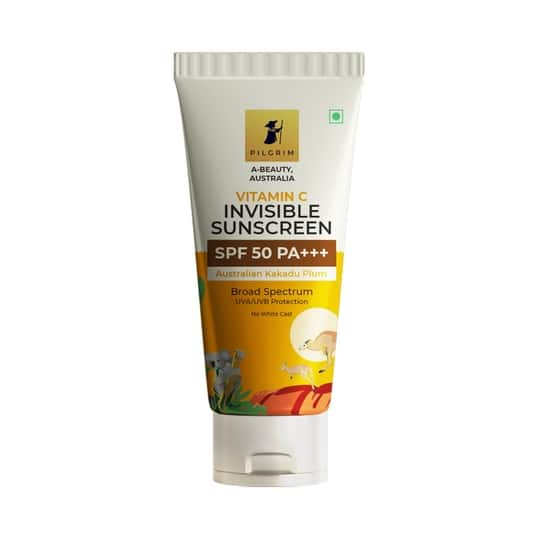 Pilgrim Vitamin C Invisible Sunscreen SPF 50 PA+++ (45ml)