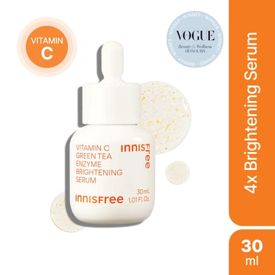 Innisfree Vitamin C Green Tea Enzyme Brightening Serum (30ml)